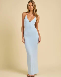 Dresses*Ava And Ever Moana Maxi Dress Cool Blue