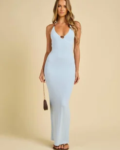 Dresses*Ava And Ever Moana Maxi Dress Cool Blue
