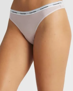 Intimates & Sleepwear*Calvin Klein Modern Logo Thong Pink Ice