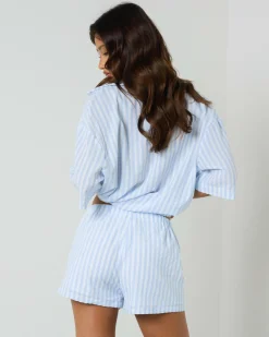 Discount Molly Stripe Shorts Women Bottoms