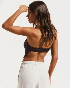 Outlet Mona Dallis Tube Top Women Sets|Linen Blend
