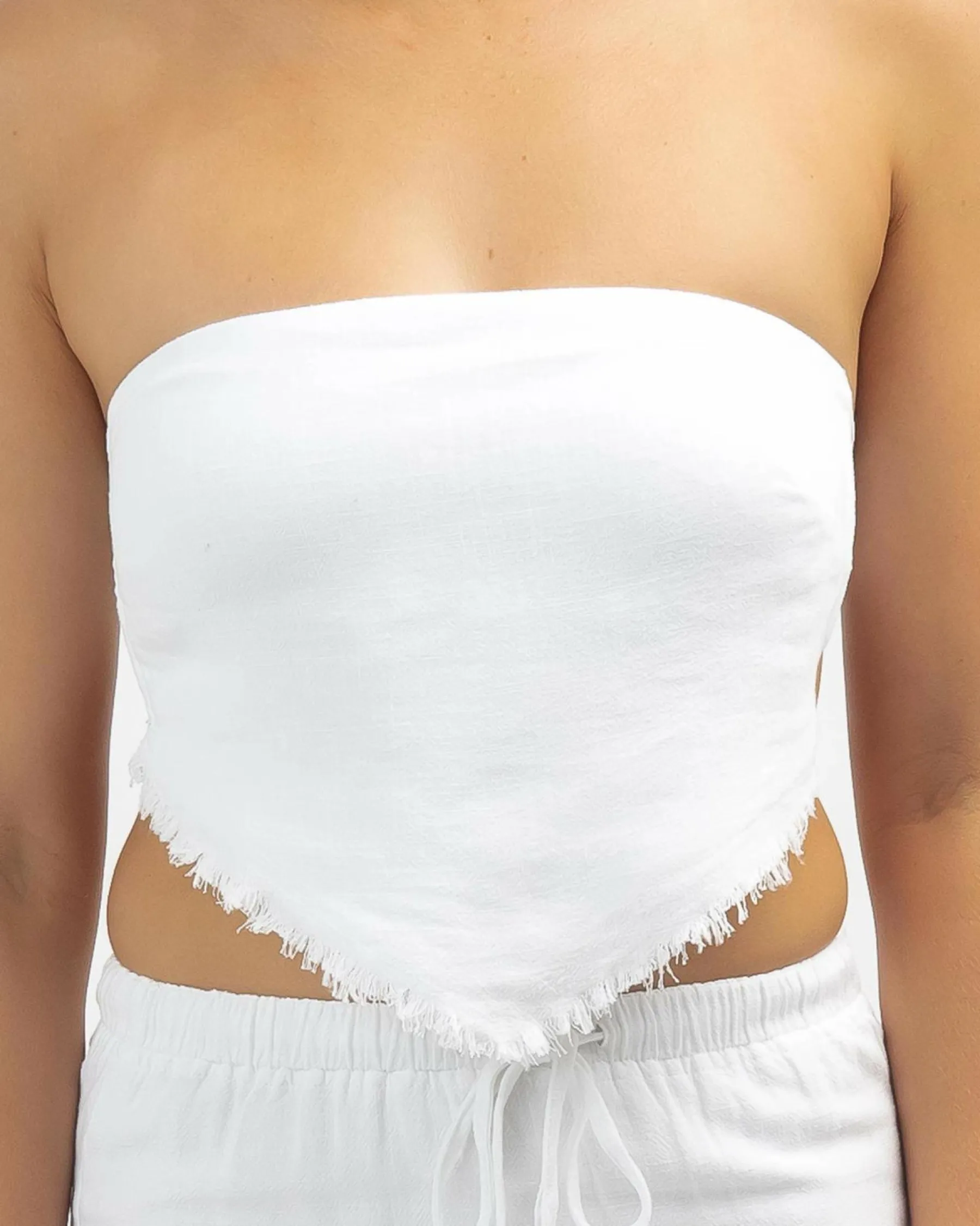 Outlet Mona Dallis Tube Top Women Sets|Linen Blend
