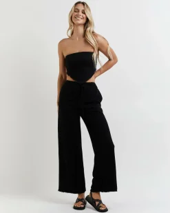 Hot Mona Dallis Tube Top Women Sets|Linen Blend
