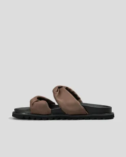 Slides*Ava And Ever Monaco Slide Sandals Mocha