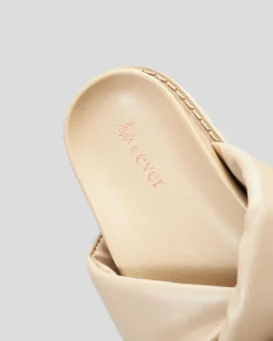 Slides*Ava And Ever Monaco Slide Sandals Almond
