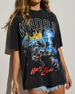New Monarch Heavy Weight T-Shirt Women Tops