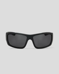 Sunglasses*Carve Moray Polarised Sunglasses Matte Black / Grey