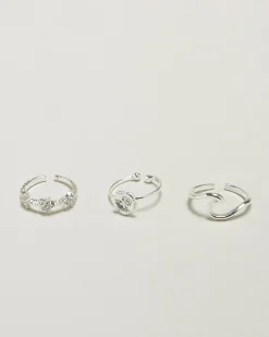 Jewelry|Jewelry*Karyn In LA Morgana Toe Ring Pack Silver