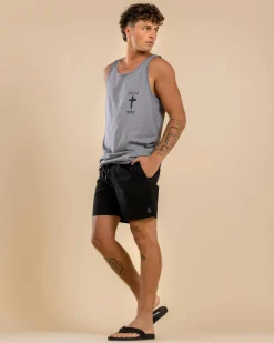 Hot Motion Elastic Waist Shorts Shorts & Bottoms