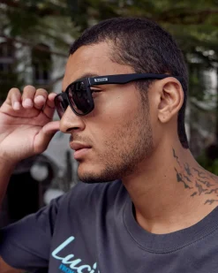 Sunglasses*Liive Moto Polarised Sunglasses Matte Black