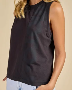 Tops*Fox Moto-X Blocked Tank Top Black