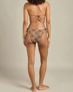 Bikinis*Topanga Muse Classic Tie Bikini Bottom Animal