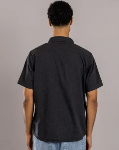 Tops & T-Shirts*Quiksilver MW Premium Stretch Short Sleeve Shirt Black