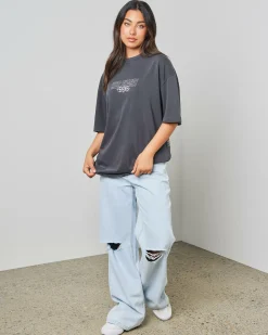 New Myst Heavy Street T-Shirt Women Tops