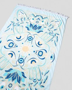 Beach Accessories & Towels*Topanga Mystical Beach Towel Blue
