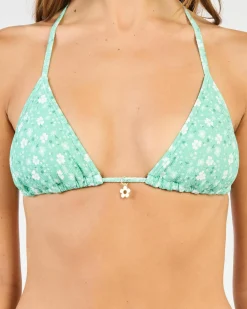 Bikinis*Kaiami Nadine Triangle Bikini Top Sage