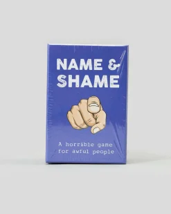 New Name & Shame Card Game Women Gifts & Novelty|Gifts & Novelty