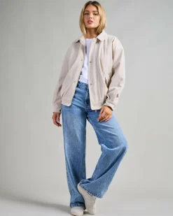 Jackets & Coats*Ava And Ever Nash Cord Jacket Sand