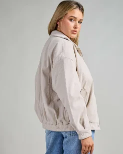 Jackets & Coats*Ava And Ever Nash Cord Jacket Sand