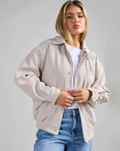 Jackets & Coats*Ava And Ever Nash Cord Jacket Sand