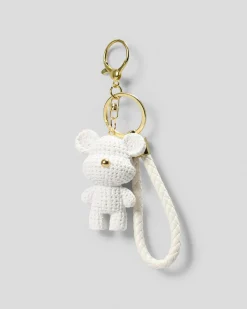 Gifts & Novelty|Gifts & Novelty*Karyn In LA Nate Small Bag Charm White/gold