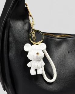 Gifts & Novelty|Gifts & Novelty*Karyn In LA Nate Small Bag Charm White/gold