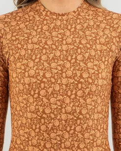 Sale Nazare Paisley Long Sleeve Surfsuit Women Surf|Wetsuits & Surfsuits