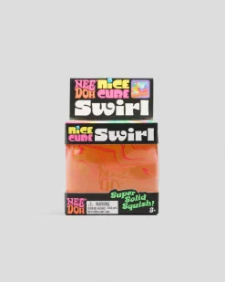 Gifts & Novelty|Gifts & Novelty*Schylling Nee Doh Nice Cube Swirl Assorted