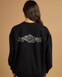 Discount Neon Diamond Heritage Crewneck Sweatshirt Women Jumpers & Hoodies