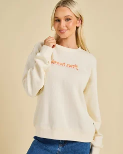 New Neon Isles Crewneck Sweatshirt Women Jumpers & Hoodies