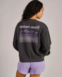 Sale Neon Isles Crewneck Sweatshirt Women Jumpers & Hoodies