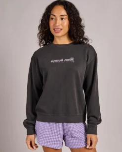 Sale Neon Isles Crewneck Sweatshirt Women Jumpers & Hoodies