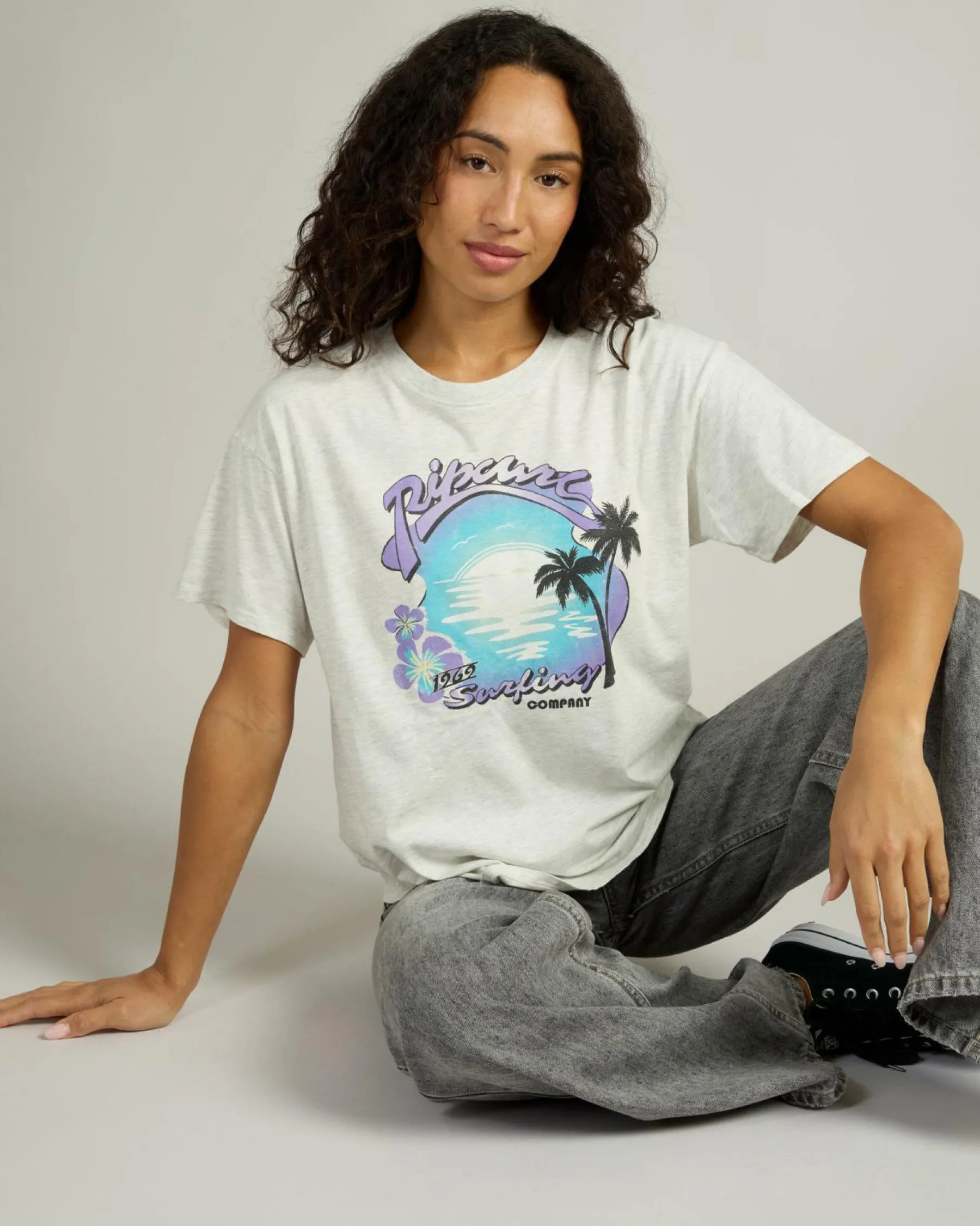Tops*Rip Curl Neon Isles Relaxed T-Shirt Sports Marle