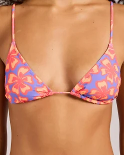 Discount Neon Isles Sliding Triangle Bikini Top Women Bikinis