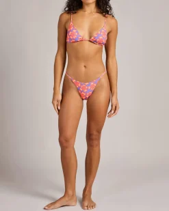 Discount Neon Isles Sliding Triangle Bikini Top Women Bikinis