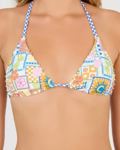 Bikinis*Topanga Neva Triangle Bikini Top Multi