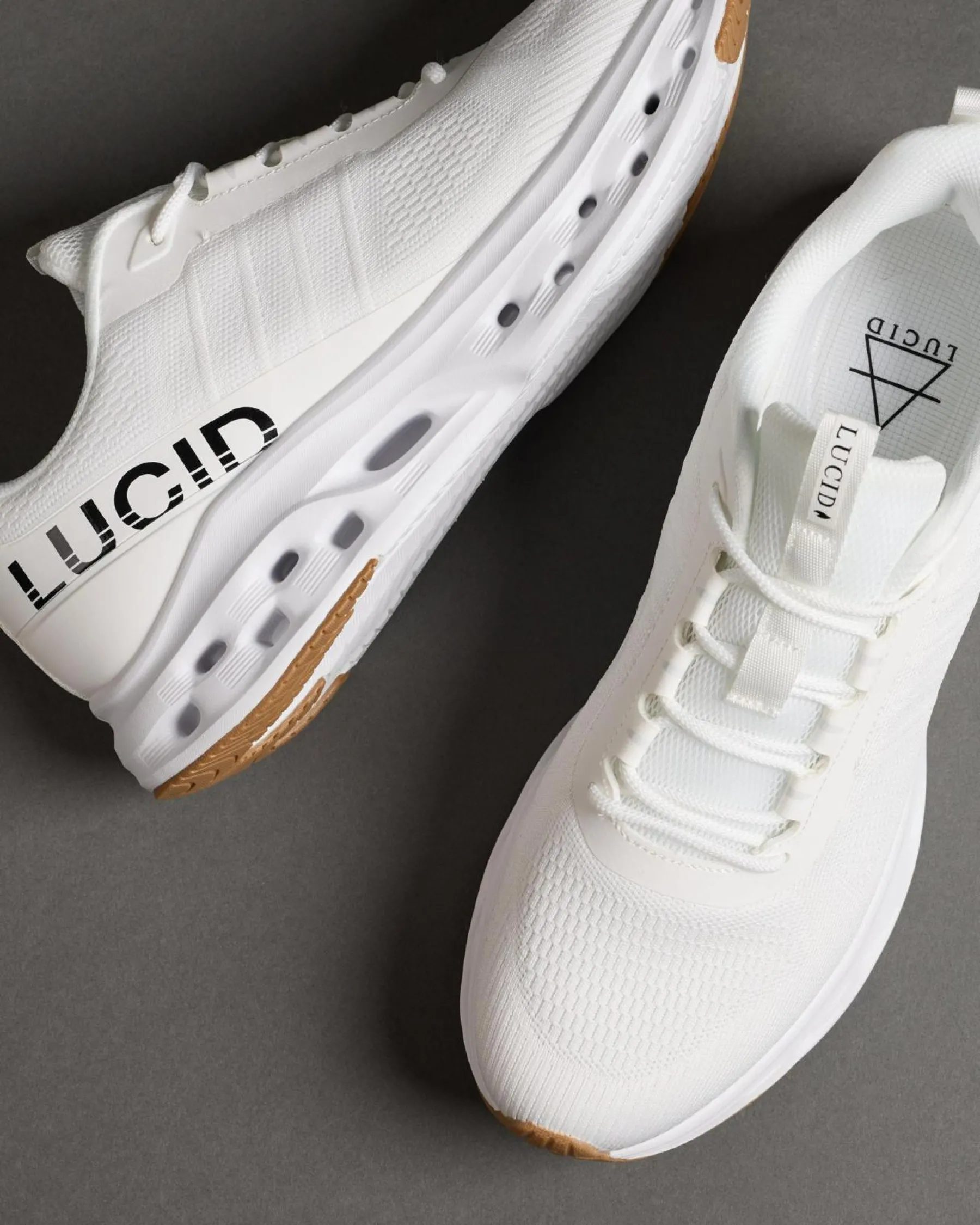Sneakers|2 For Shoe Deals*Lucid Newport Shoe White/black/gum