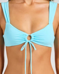 Bikinis*Topanga Nicola Bralette Bikini Top Cool Blue
