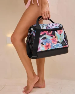 Beach Accessories|Bottles & Lunch Boxes*Billabong Nights in Paradise Cooler Bag Black Floral