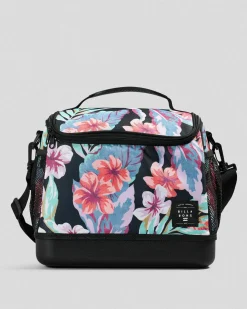 Beach Accessories|Bottles & Lunch Boxes*Billabong Nights in Paradise Cooler Bag Black Floral