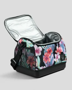Beach Accessories|Bottles & Lunch Boxes*Billabong Nights in Paradise Cooler Bag Black Floral