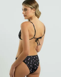 Bikinis*Billabong Nights In Paradise Reversible Tall Triangle Bikini Top Multi