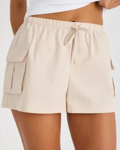 Bottoms*Ava And Ever Nina Shorts Stone