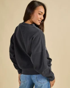 Jumpers & Hoodies*Billabong Nirvana Tour Sweatshirt Off Black