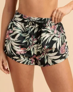 Best No Bad Waves Printed 2" Board Shorts Women Board Shorts