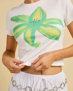 Tops*Mooloola Noah Tee Green