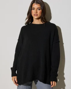 Knitwear|Jackets & Coats*My Girl Noel Knit Jumper Black