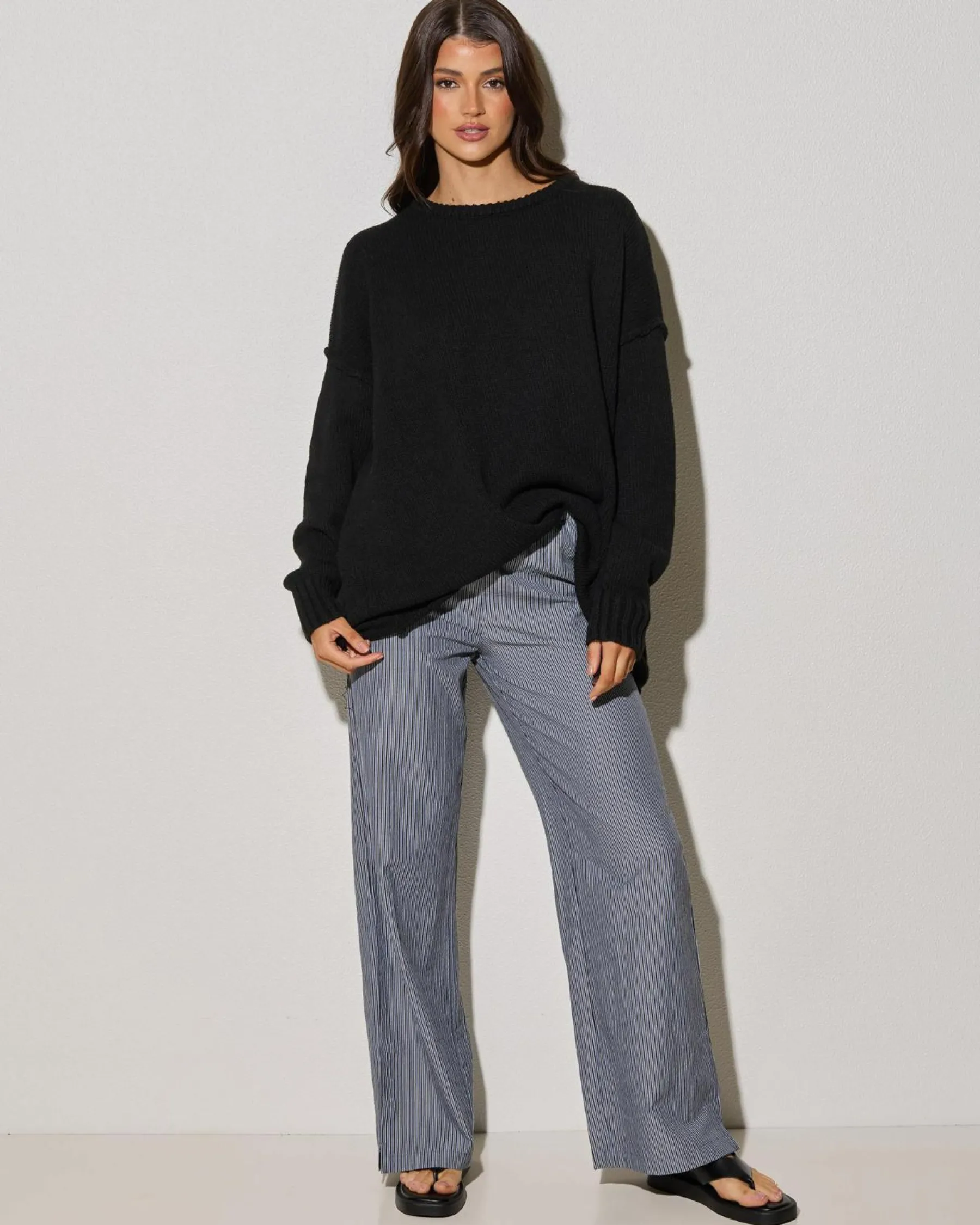 Knitwear|Jackets & Coats*My Girl Noel Knit Jumper Black