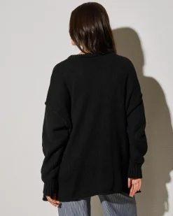 Knitwear|Jackets & Coats*My Girl Noel Knit Jumper Black