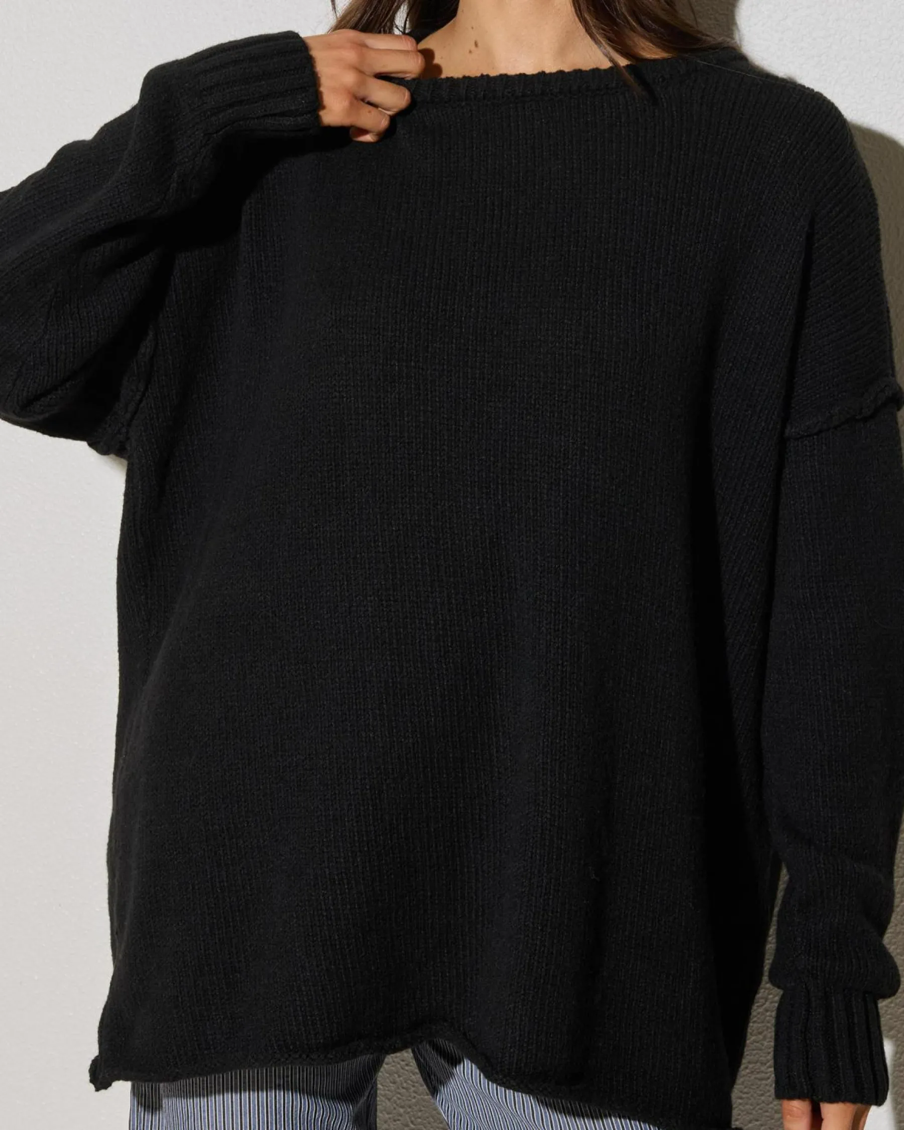 Knitwear|Jackets & Coats*My Girl Noel Knit Jumper Black